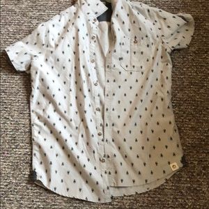 GREY DRESS SHIRT WITH LOBSTERS